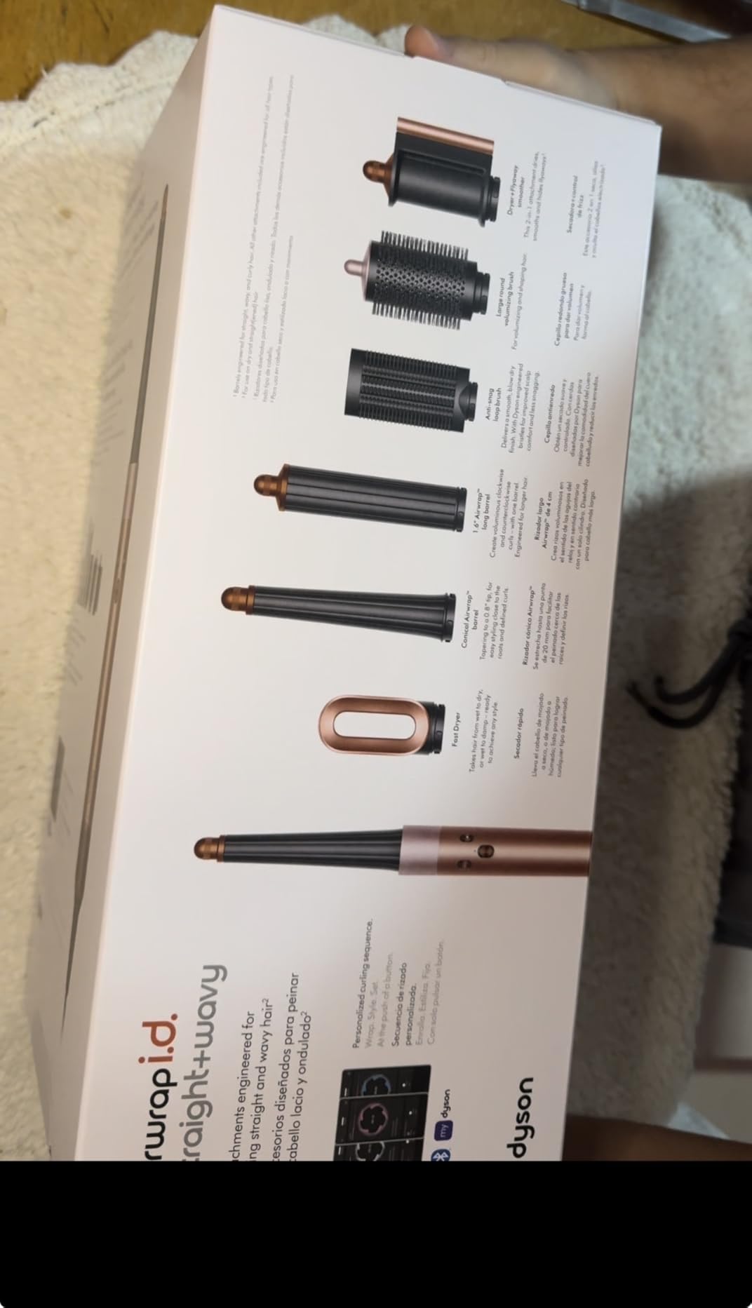 Dyson Airwrap i.d. Multi-Styler, Allure Winner, Bluetooth Connected, No Heat Damage, 6-in-1 Versatility, Intelligent Hair Styler customer photo 2