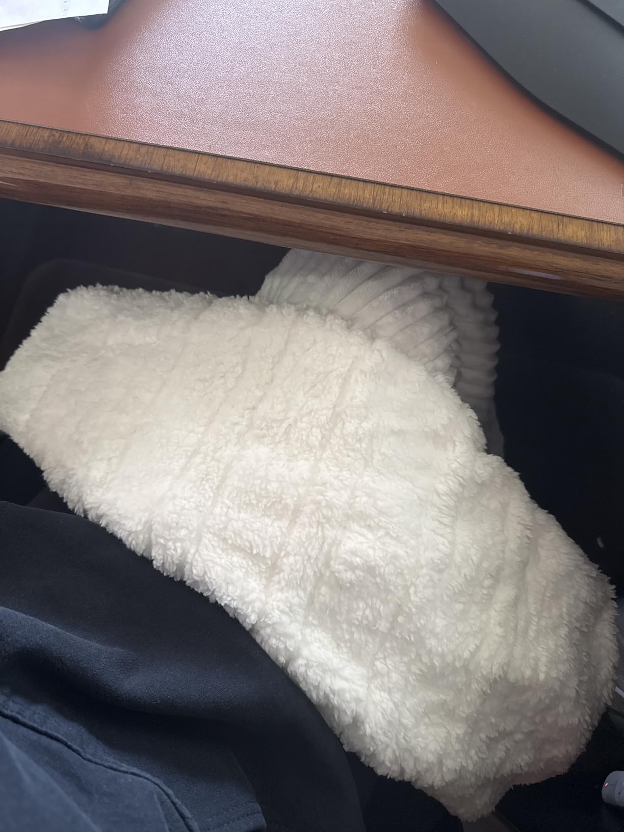 Reaks Electric Heated Throw Blanket, Silky Soft Flannel & Sherpa Heating Blanket Throw with 5 Heat Levels & 3 Hours Auto Off, Warm Gifts for Women Mom Grandma, ETL Certified (50x60 inches, White) Customer Review Reaks Electric Heated Throw Blanket, Silky Soft Flannel & Sherpa Heating Blanket Throw with 5 Heat Levels & 3 Hours Auto Off, Warm Gifts for Women Mom Grandma, ETL Certified (50x60 inches, White) - Customer Photo 1