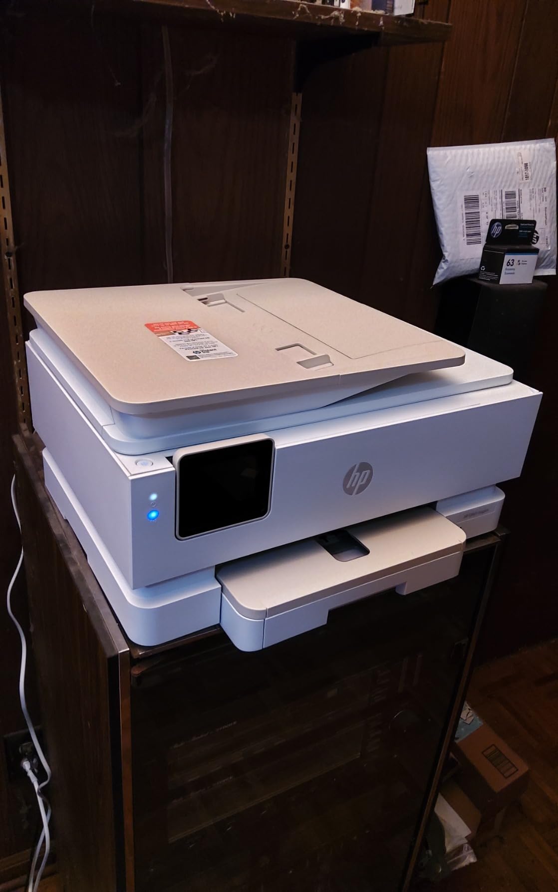 HP Envy Photo 7975 Wireless Color Inkjet Photo Printer, Print, scan, Copy, Easy Setup, Mobile Printing, Best-for-Home, 3 Month Trial of Instant Ink Included, AI-Enabled (B63K3A) customer photo 1