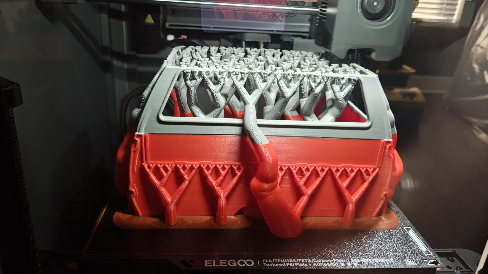 ELEGOO Centauri Carbon 3D Printer, CoreXY 500mm/s High Speed Printing with Auto Calibration, 320C Nozzle and Built-in Camera, Ready to Print Out of the Box, 256x256x256mm Printing Size customer photo 1
