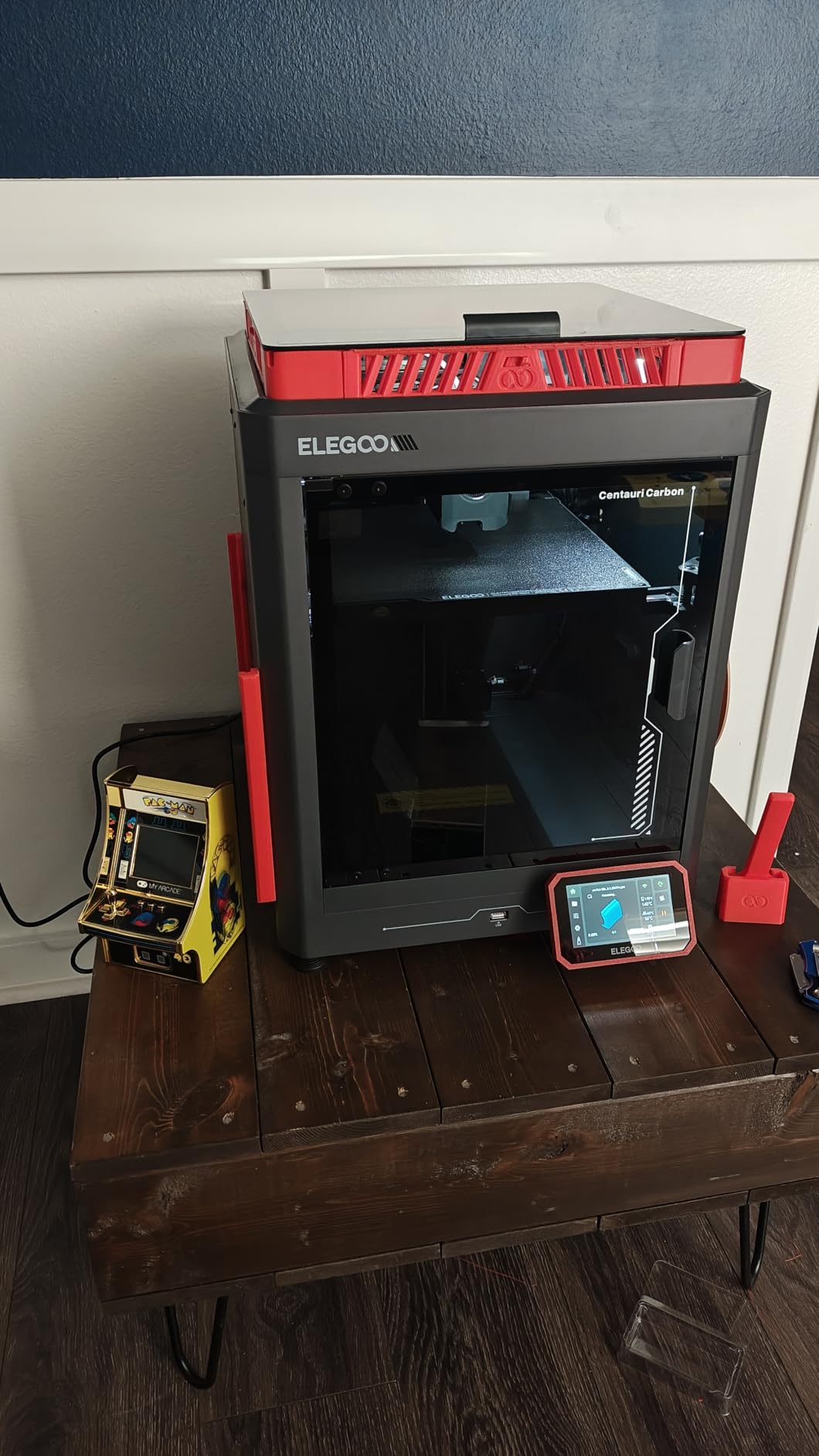 ELEGOO Centauri Carbon 3D Printer, CoreXY 500mm/s High Speed Printing with Auto Calibration, 320C Nozzle and Built-in Camera, Ready to Print Out of the Box, 256x256x256mm Printing Size customer photo 2