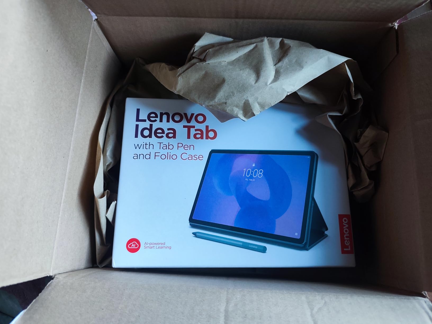 Lenovo Idea Tab - College Tablet - 11in 2.5K IPS Touchscreen Display - 90Hz - MediaTek Dimensity 6300 - 4 GB Memory - 128 GB Storage - Integrated Arm Mali-G57 MC2 - Tab Pen and Folio Case customer photo 2