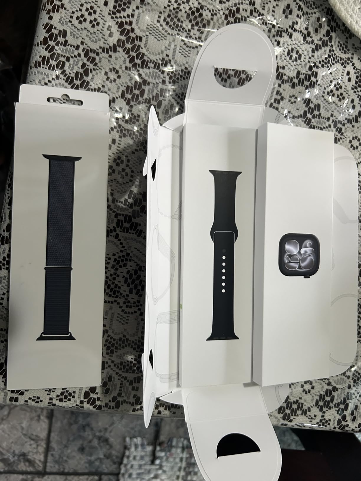 Apple Watch Series 11 [GPS 46mm] Smartwatch with Jet Black Aluminum Case with Black Sport Band - M/L. Sleep Score, Fitness Tracker, Health Monitoring, Always-On Display, Water Resistant customer photo 2