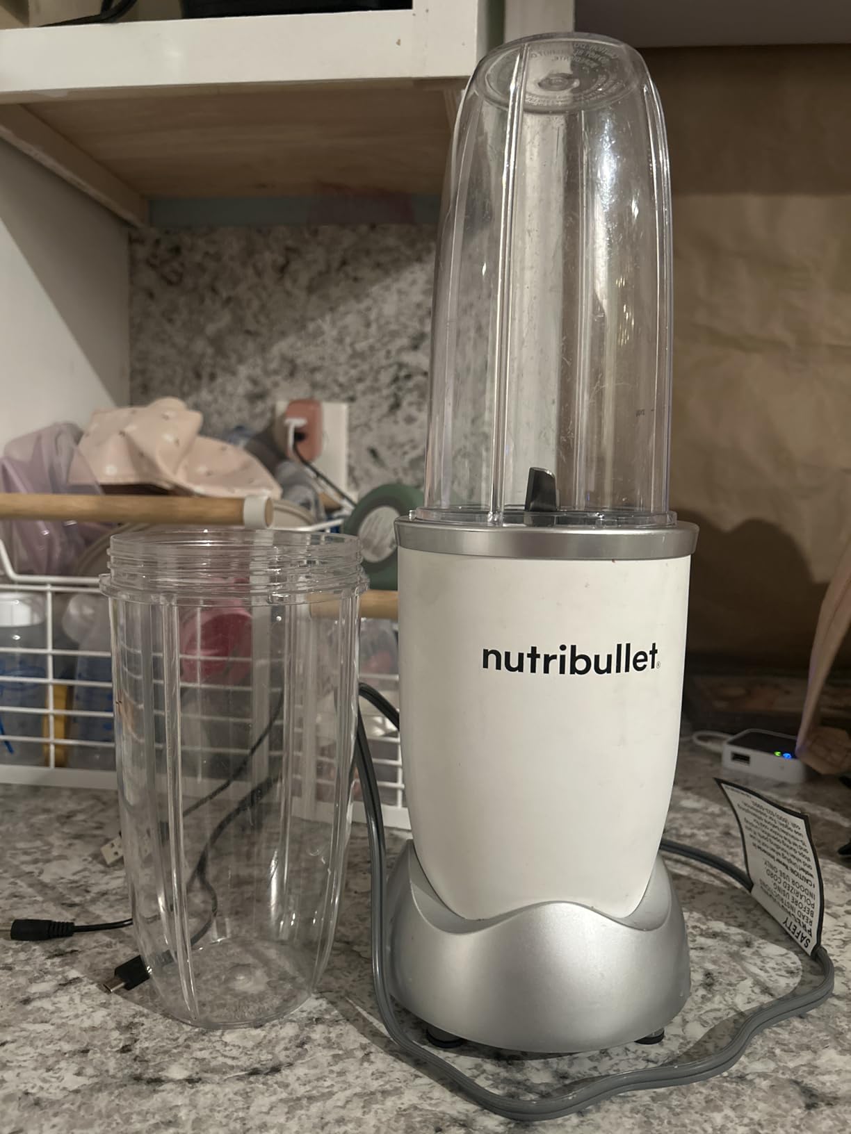 nutribullet Pro Nutrient Extractor, 900W, Matte White - Customer Photo 2