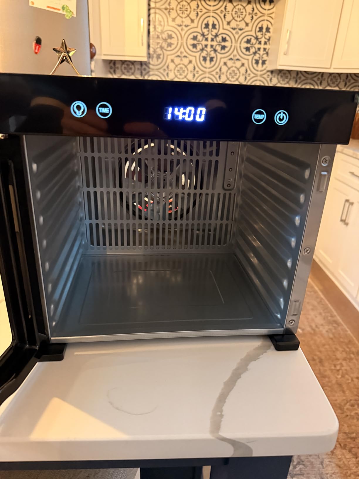 Food Dehydrator with Adjustable Timer & Temperature, 8 Stainless Steel Trays, 650W Powerful Machine, Quiet Operation Dehydrator for Jerky, Fruits, Herbs, Dog Treats - Customer Photo 1