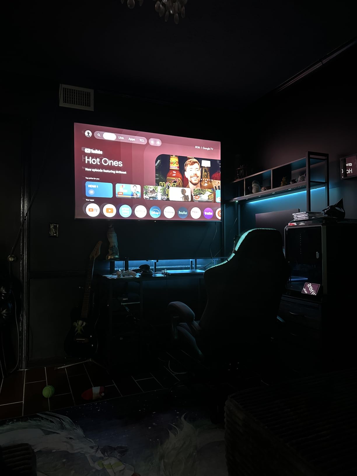 TCL 55 Inch Class T7 Series | 4K QLED HDR | 55T7, 2025 Model | 120HZ Refresh Rate High Brightness Smart Google TV Dolby Atmos Audio | Voice Remote Alexa Gaming Streaming Television customer photo 2