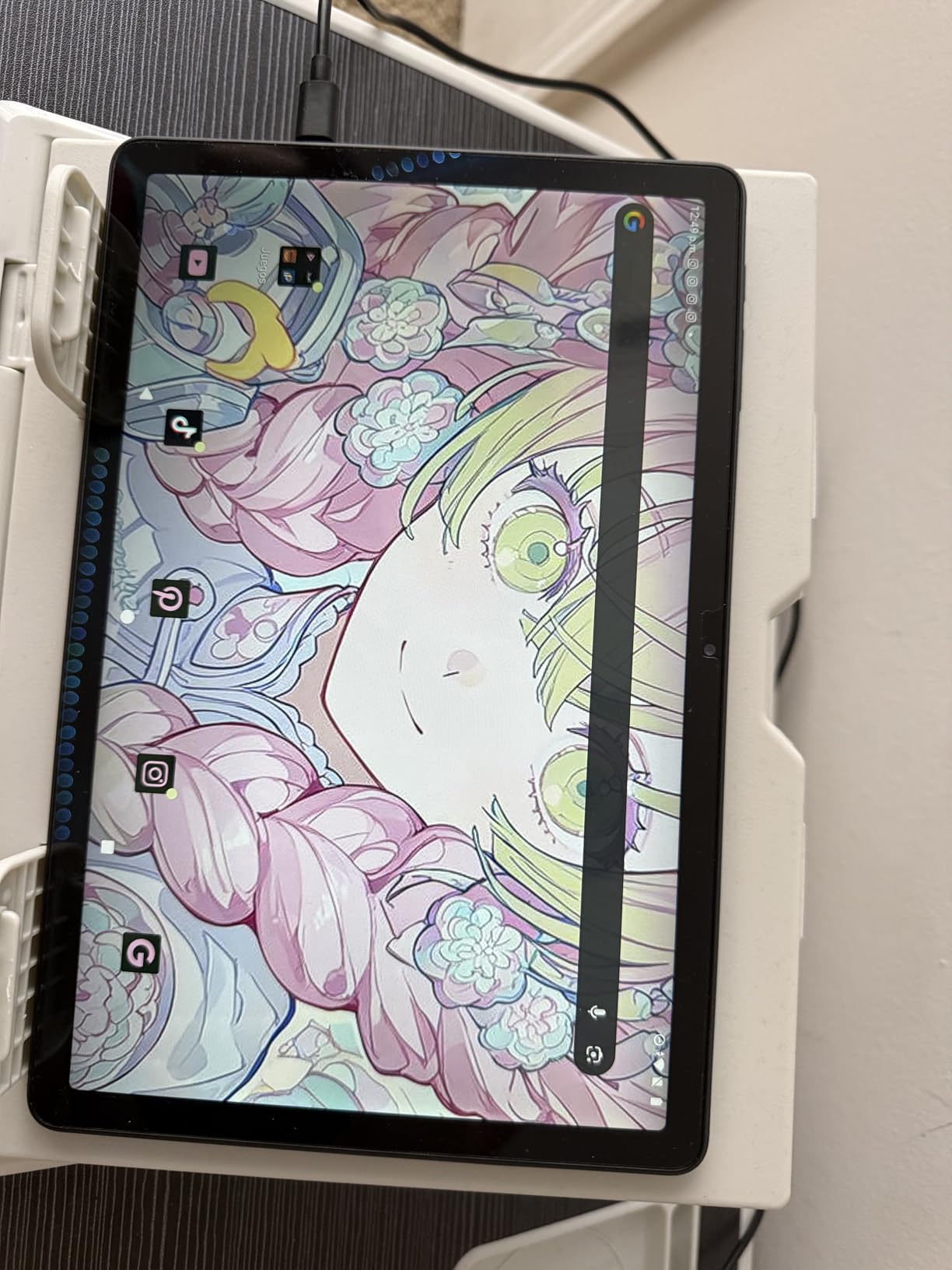 Tablet Android 15 Tablet-11 Inch FHD Display, 24GB RAM 256GB ROM/2TB TF, T615 Octa-Core AI Tablets, 8000mAh/18W Fast Charge, 5G WiFi and 16MP Camera customer photo 1