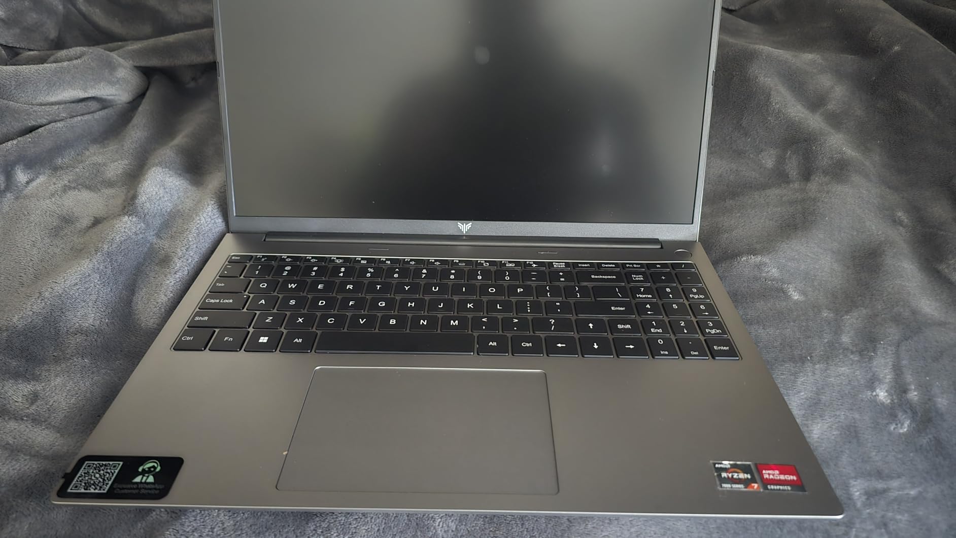 Gaming Laptop, 15.6inch Laptop with AMD Ryzen 7(8C/16T, Up to 4.5GHz), 16GB RAM 512GB NVMe SSD Windows 11 High Performance Laptop Computer, Up to 2TB, Radeon RX Vega 8 Graphics, WiFi 6 customer photo 1