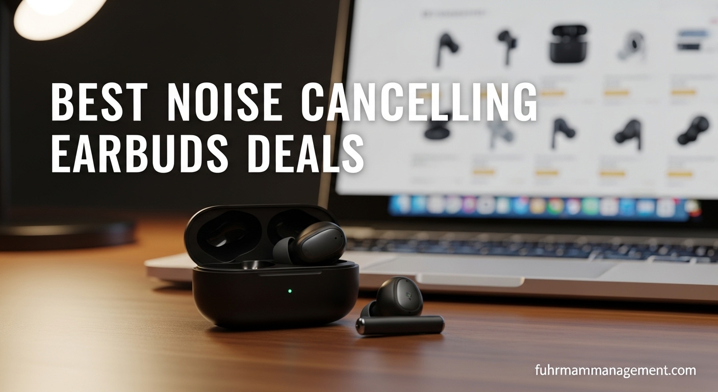 Best Noise Cancelling Earbuds Deals