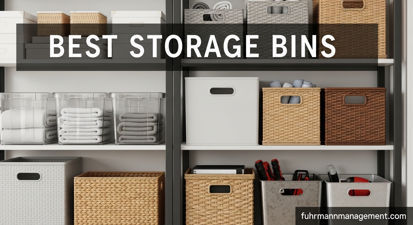 Best Storage Bins