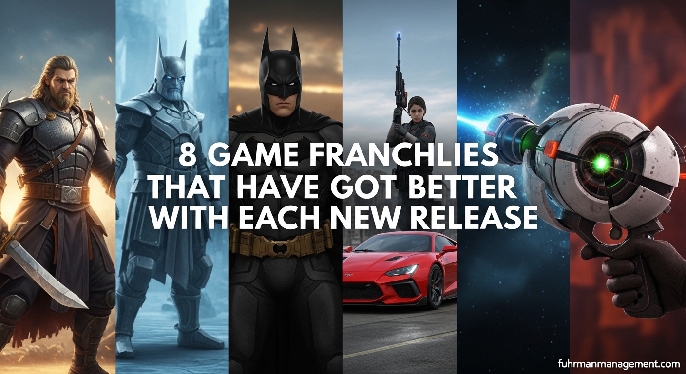 Game Franchises That Have Got Better With Each New Release