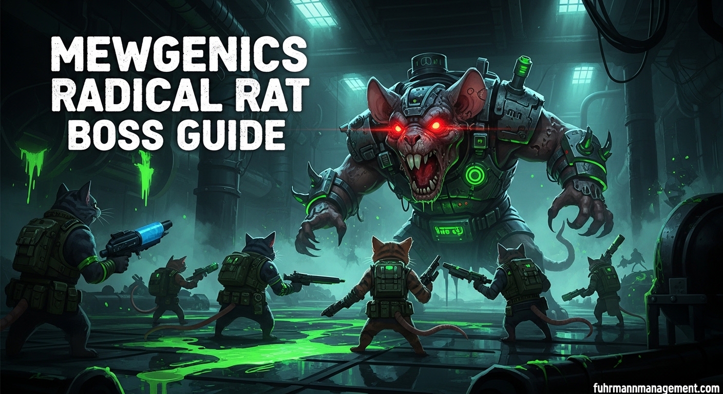 How to Dismantle the Sewer King In Mewgenics
