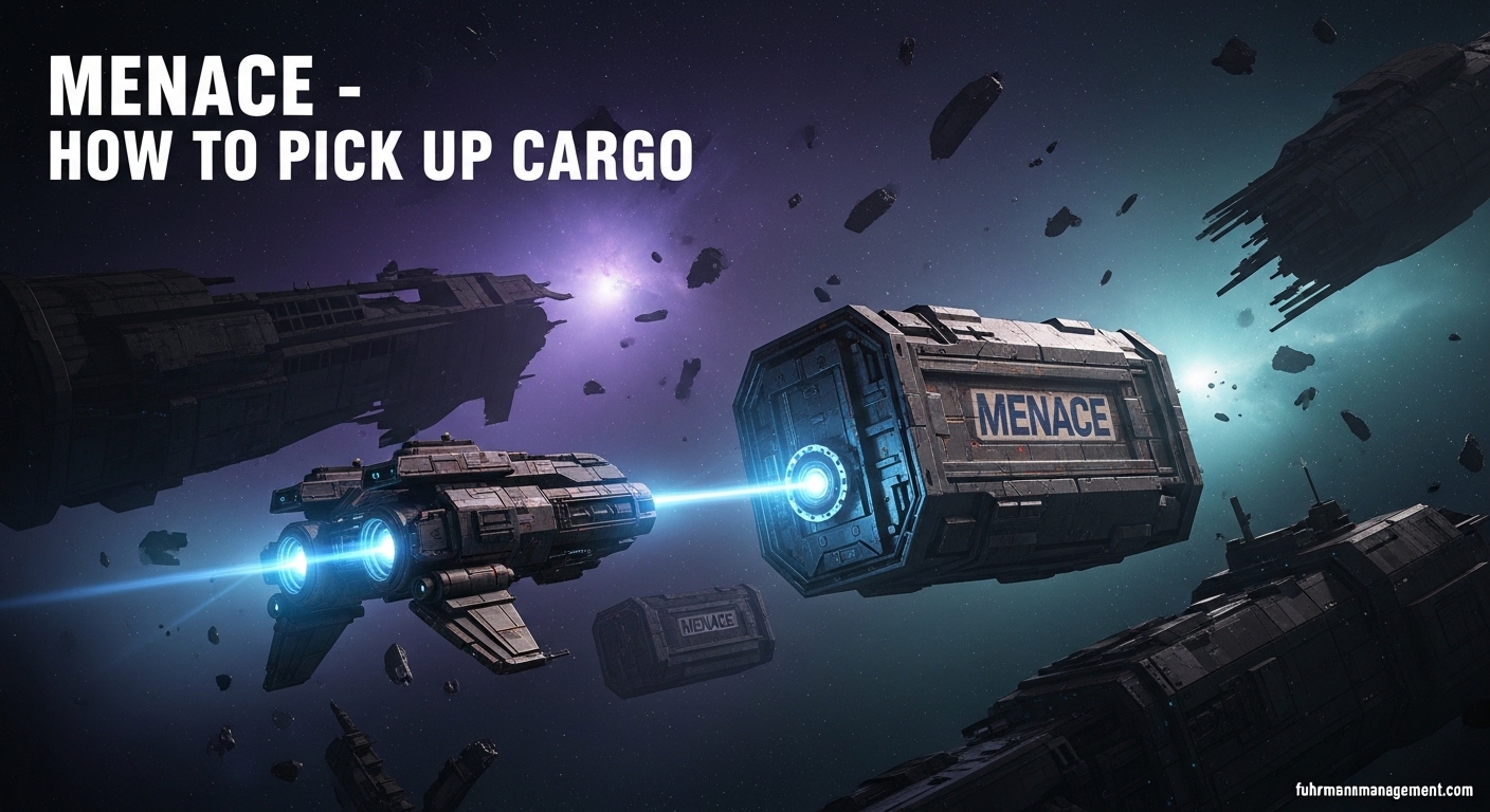 How to Pick up Cargo In Menace