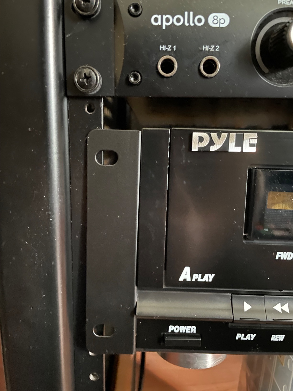 Pyle Home Digital Dual Cassette Deck Media Player with RCA Cables Switchable Rack Mounting Hardware CrO2 Tape Selector - 110V/220V customer photo 3