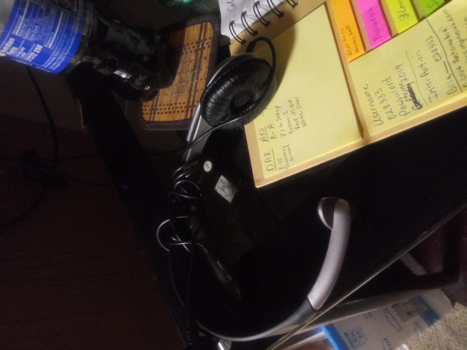 Cyber Acoustics USB Mono AC-840 Headset, Headphone with microphone, Great for Education, Office and Call Centers (AC-840) customer photo 2