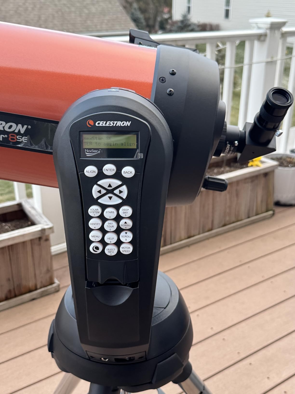 Celestron NexStar 6SE Computerized Telescope - 6-Inch Schmidt-Cassegrain Optical Tube - Fully Automated GoTo Mount with SkyAlign - Ideal for Beginners and Advanced Users - 40,000+ Object Database customer photo 2