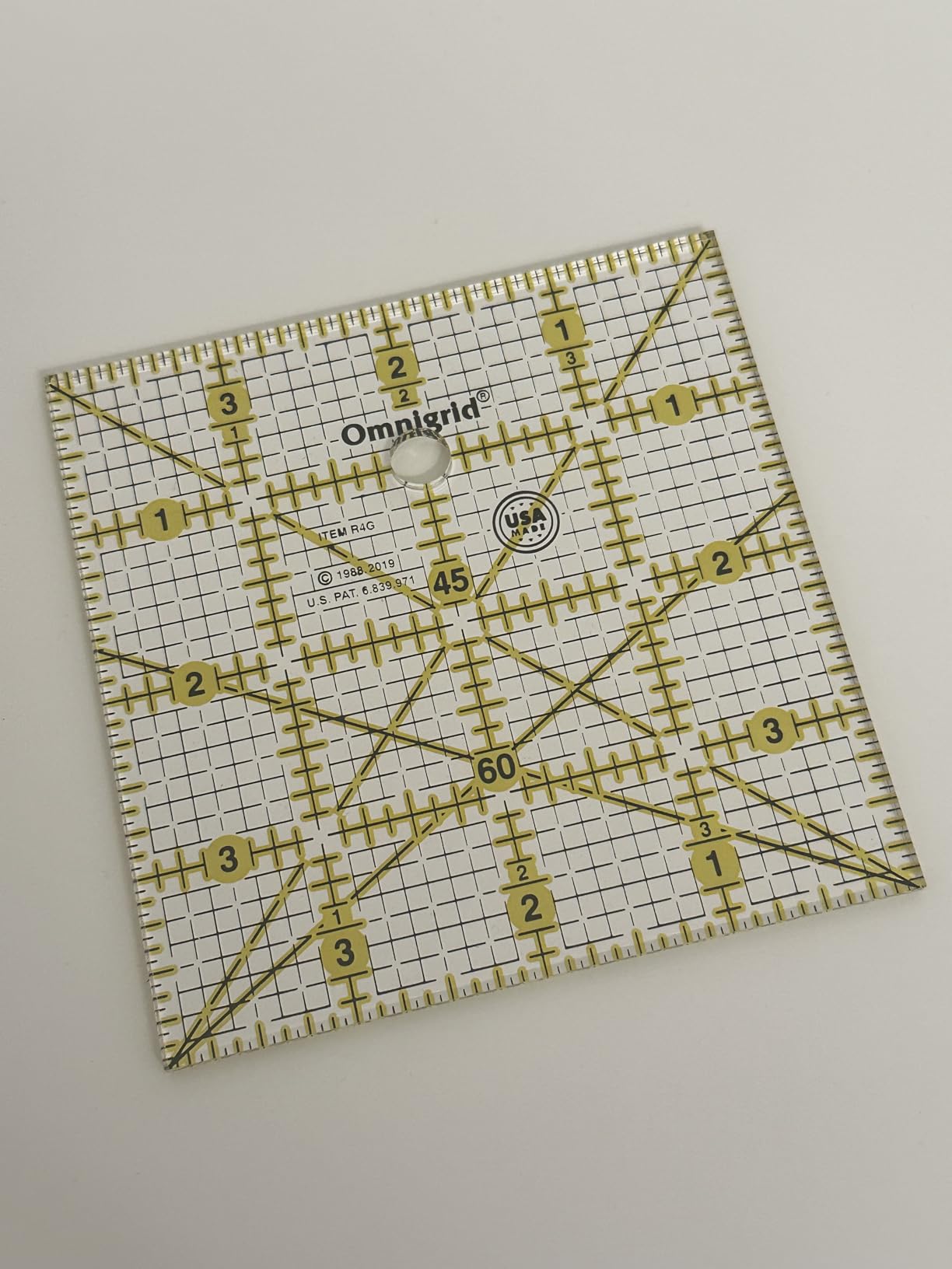 Omnigrid R125 Quilter's Square, 12-1/2 x 12-1/2-Inch customer photo 1