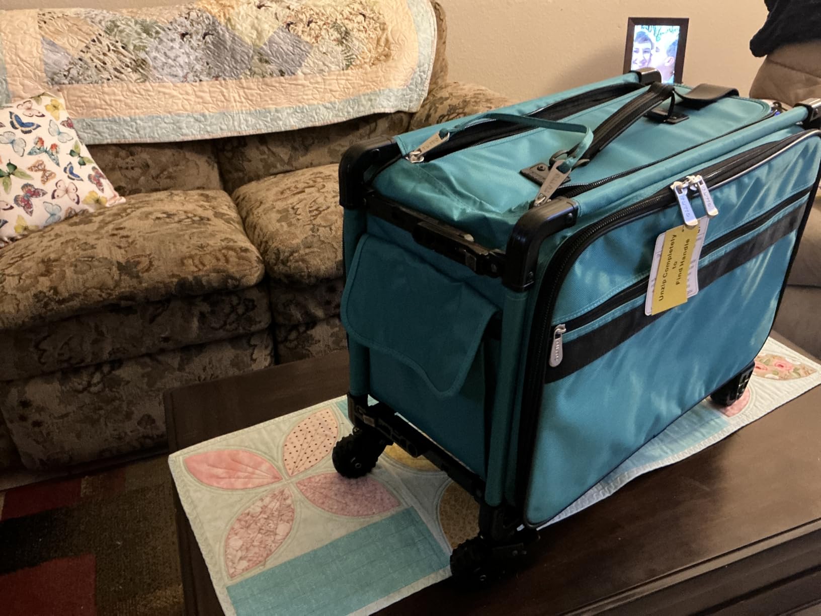 Tutto Machine On Wheels (Turquoise, 22-Inch) customer photo 2