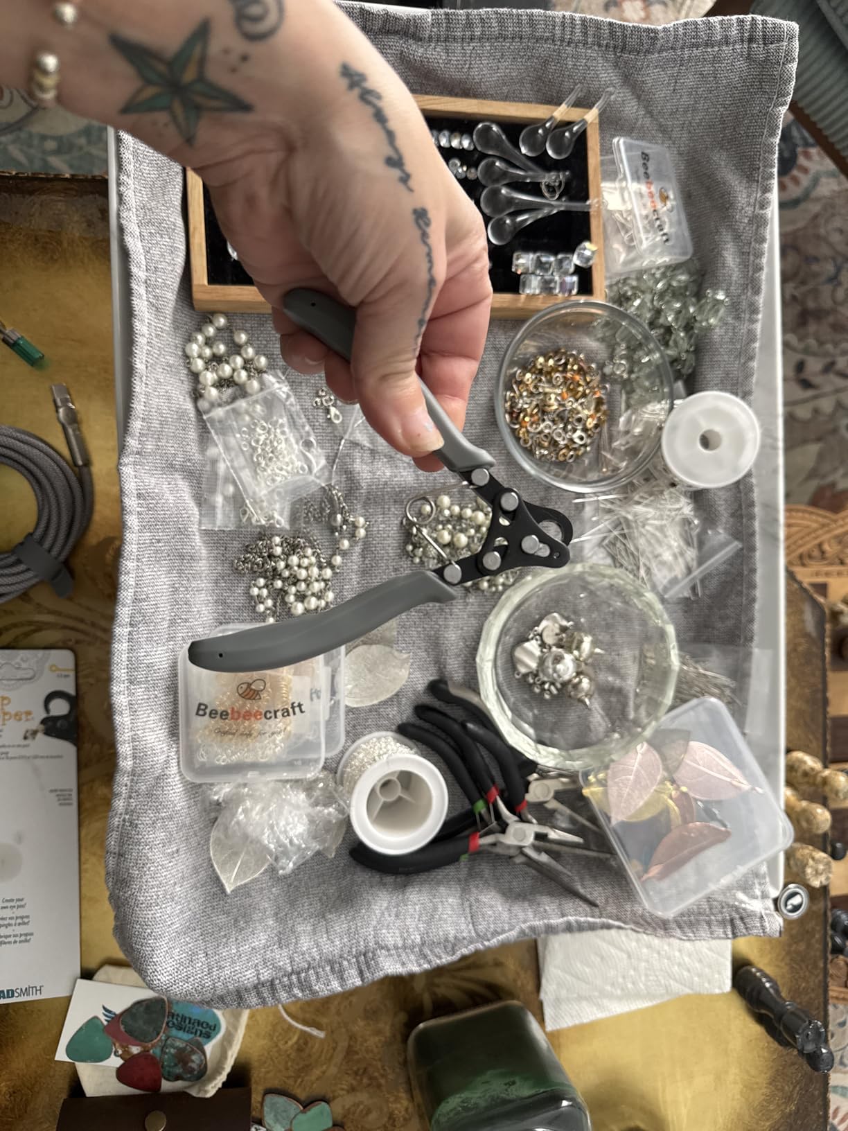 The Beadsmith Original One Step Looper - Create and Trim Consistent 1.5 mm Loops for Jewelry Making, Use With 24-18g Craft Wire (Patented) customer photo 1
