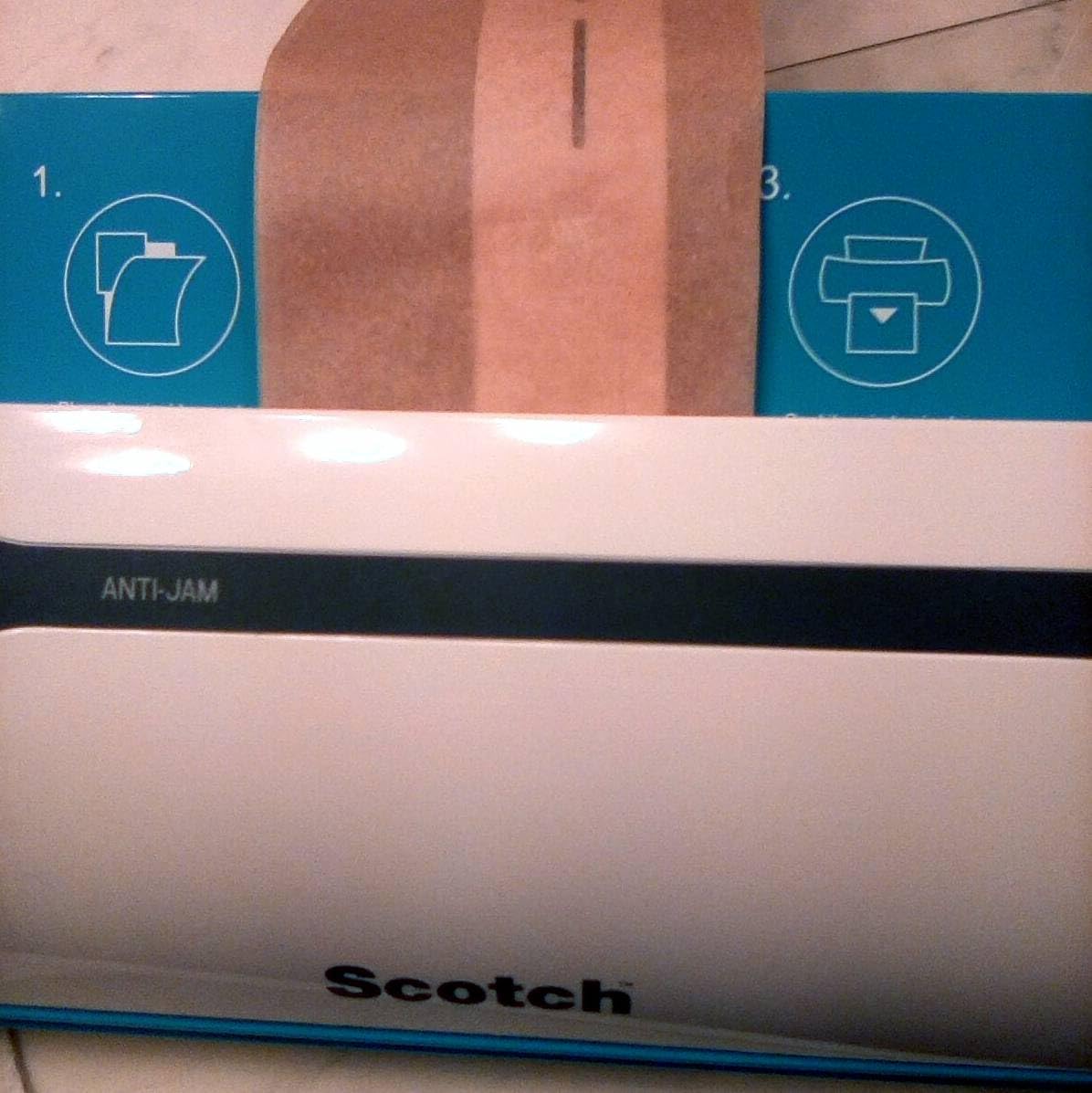 Scotch PRO TL906 Thermal, Laminator Machine, 1 Laminating Device, White/Blue, Laminate Recipe Cards, Photos, Documents, for Home, Office, or School Supplies, 9 in customer photo 2