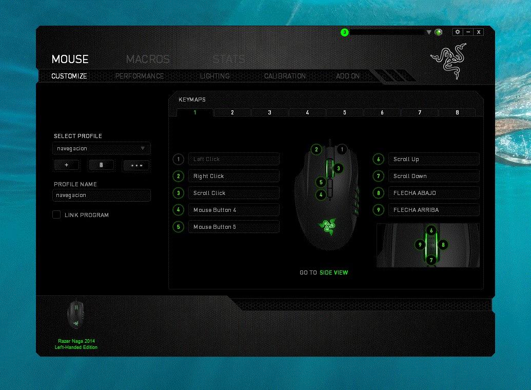 Razer Naga Left-Handed - Ergonomic MMO Gaming Mouse with 12 Programmable Thumb Buttons - 8,200 Adjustible DPI customer photo 2