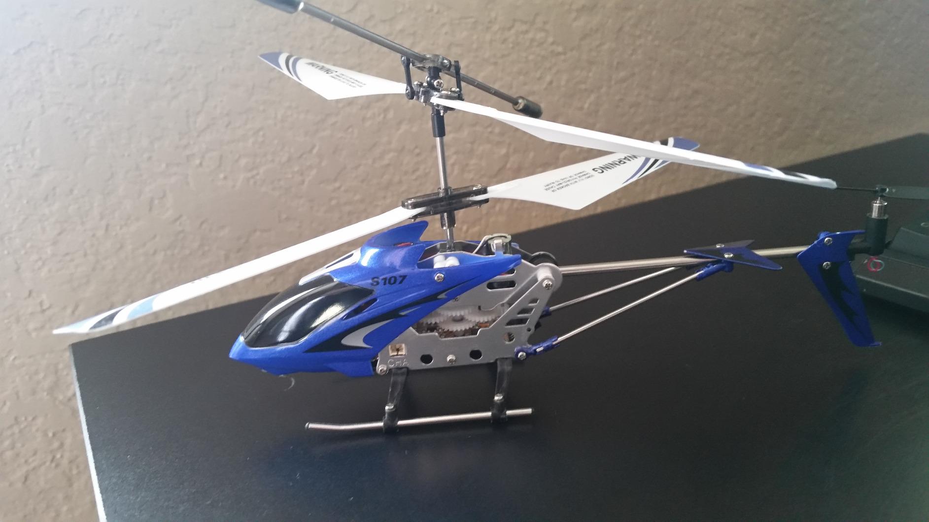 Syma S107G 3 Channel RC Helicopter with Gyro, Blue customer photo 1