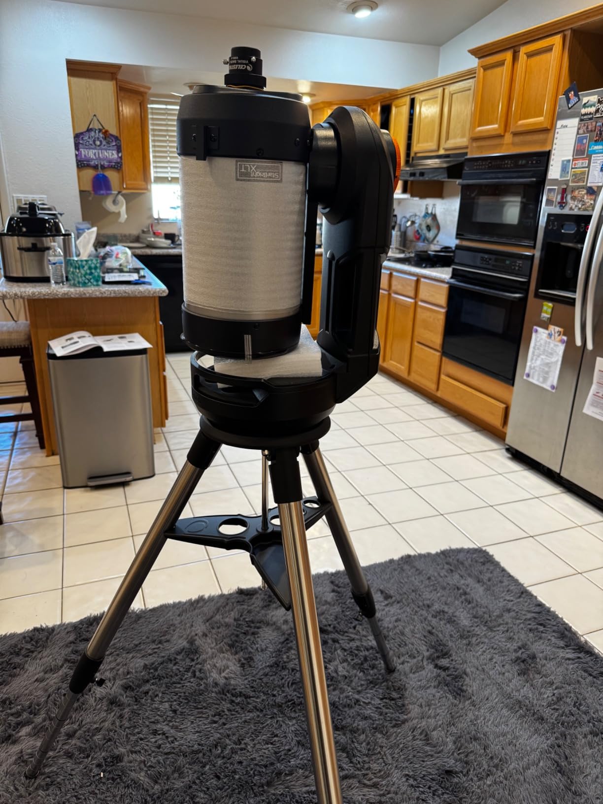 Celestron NexStar Evolution 8 WiFi Enabled Computerized Telescope - 8 Schmidt-Cassegrain Telescope SCT - Control via Smartphone App - 10-Hour Lithium Battery - iPhone and Android Compatible customer photo 1