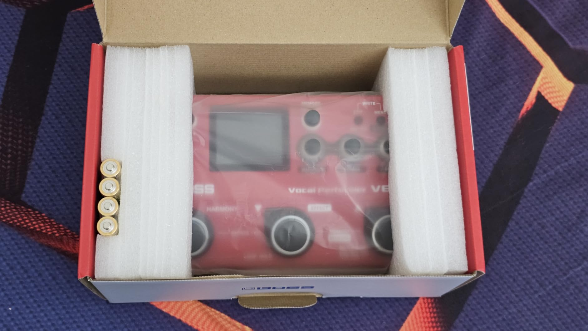 BOSS VE-2 Vocal Echo Pedal for Singing Guitarists | Real-Time Vocal Harmonies and Effects | Create Harmonies with Manual Key Selection | Connect Guitar for Auto Harmony Function | 24 Harmony Types customer photo 2