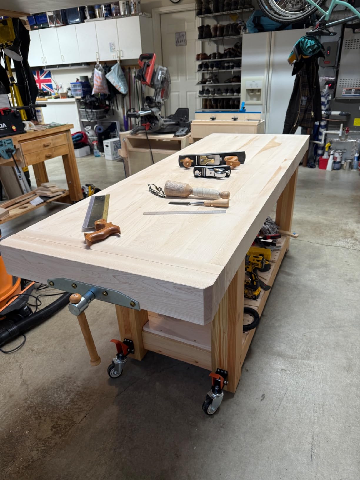 Sjobergs Woodworking Vise for Custom Benchtops, High-Strength Alloy Steel, Acme Thread (SJO-33302) customer photo 1