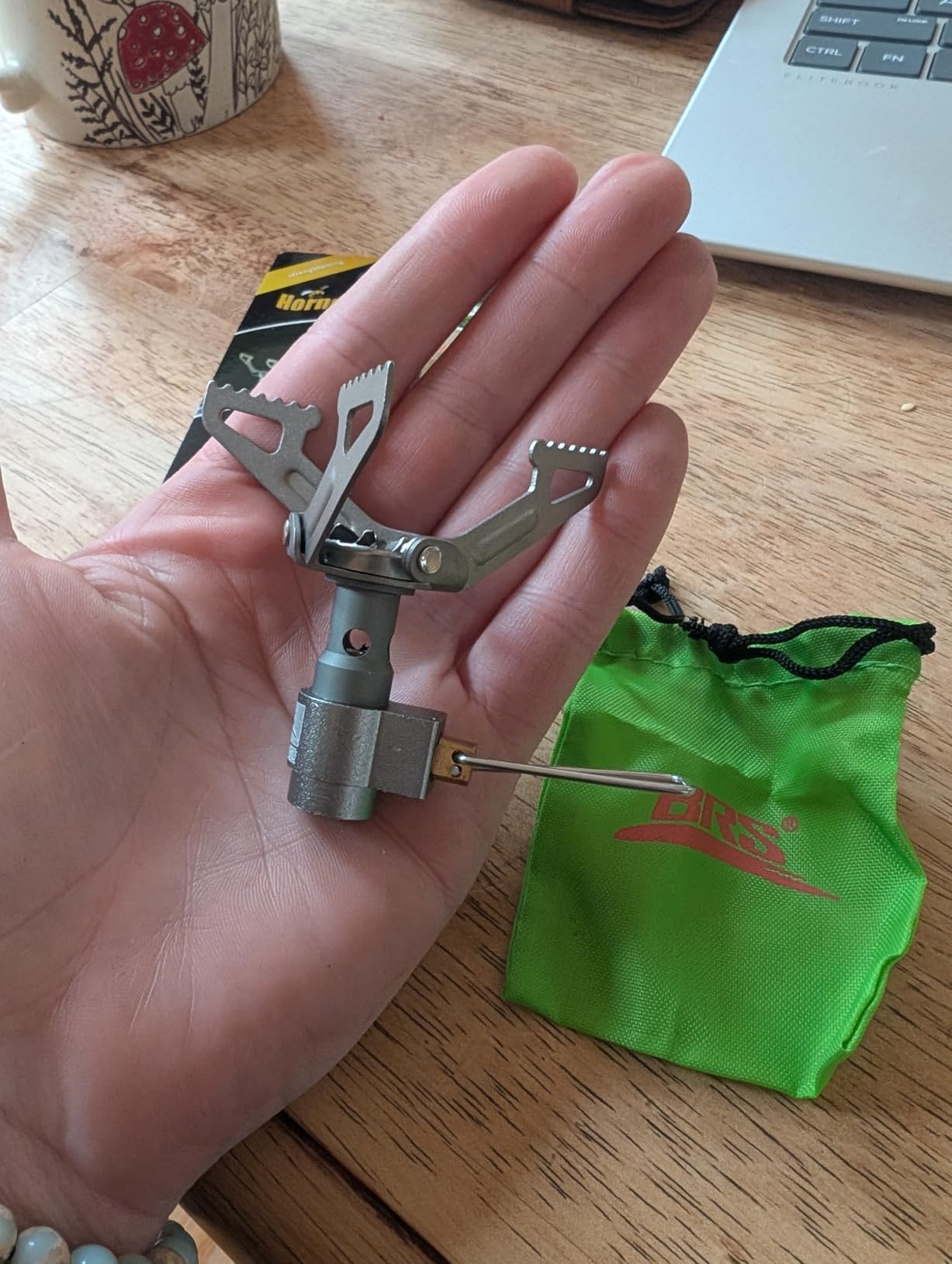 BRS Outdoor BRS-3000T Ultra-Light Titanium Alloy Miniature Portable Picnic Camping Gas Cooking Stove customer photo 1