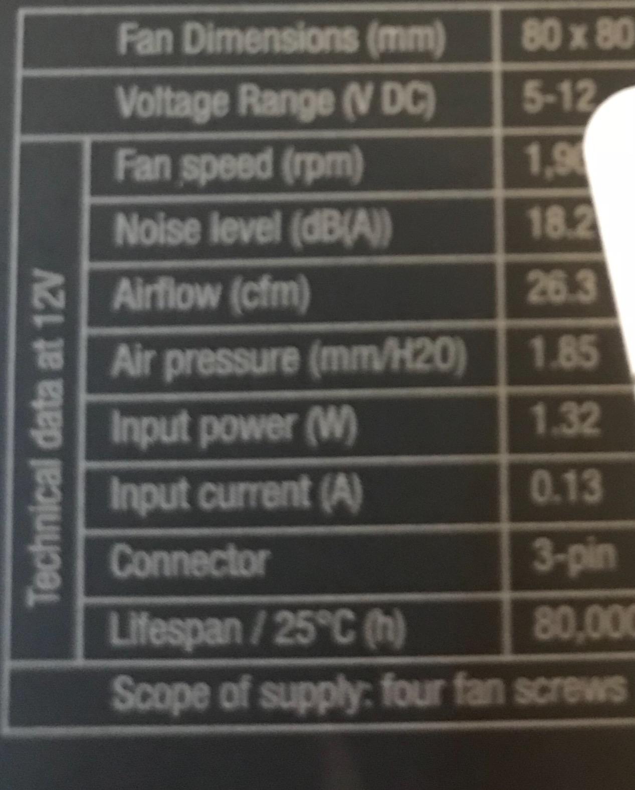 Pure Wings 2 80mm PWM, Silent Fan with Airflow-Optimized Blades, 19.2 dB(A), Long-Life Rifle Bearing, 4-Pin PWM Control, Reliable Cooling for PC Builds customer photo 1
