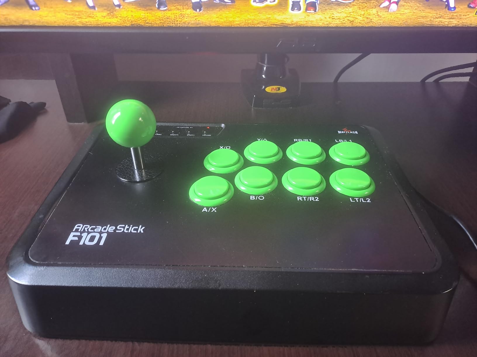 JLF-TP-8YT Joystick + Sanwa 8 pcs OBSF-30 Push Button Bundle Kit Color : White - for Arcade Game 4 & 8 Way Adjustable, Compatible with Catz Mad SF4 Tournament Joystick S@NWA customer photo 1