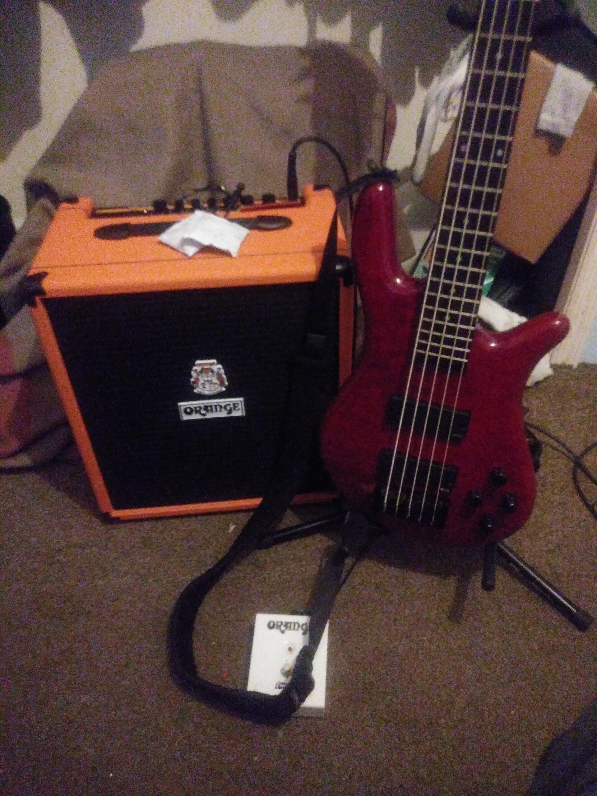 Orange Crush Bass 50 1x12 inch 50 Watts Bass Guitar Combo Amp customer photo 2
