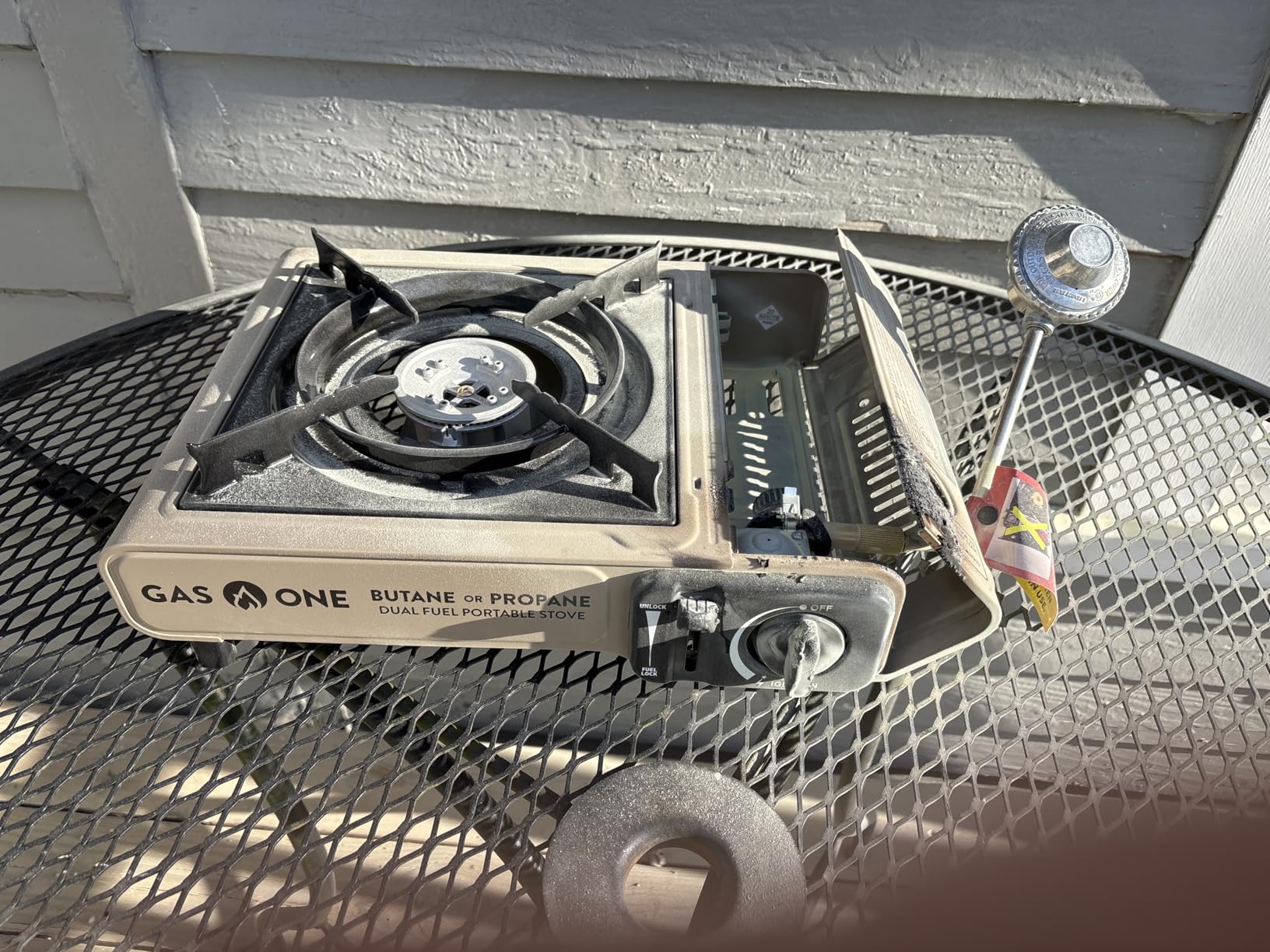Gas One GS-3400P Propane or Butane Stove Dual Fuel Stove Portable Camping Stove customer photo 1