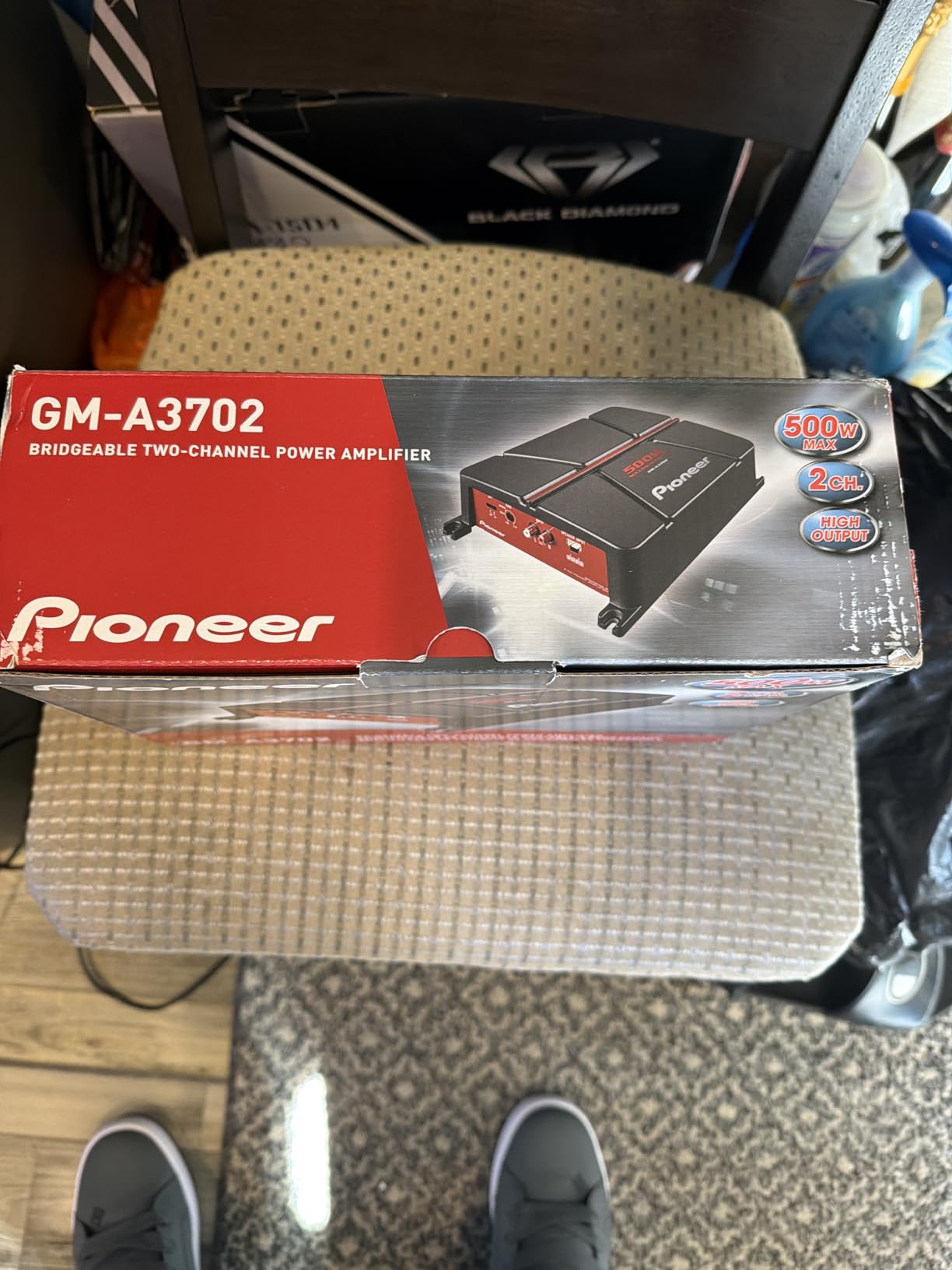 Pioneer GM-A6704 4-Channel Car Amplifier - 1000W Max, Class AB, Bridgeable Design, Bridgeable, High-/Low-Pass Filters customer photo 1
