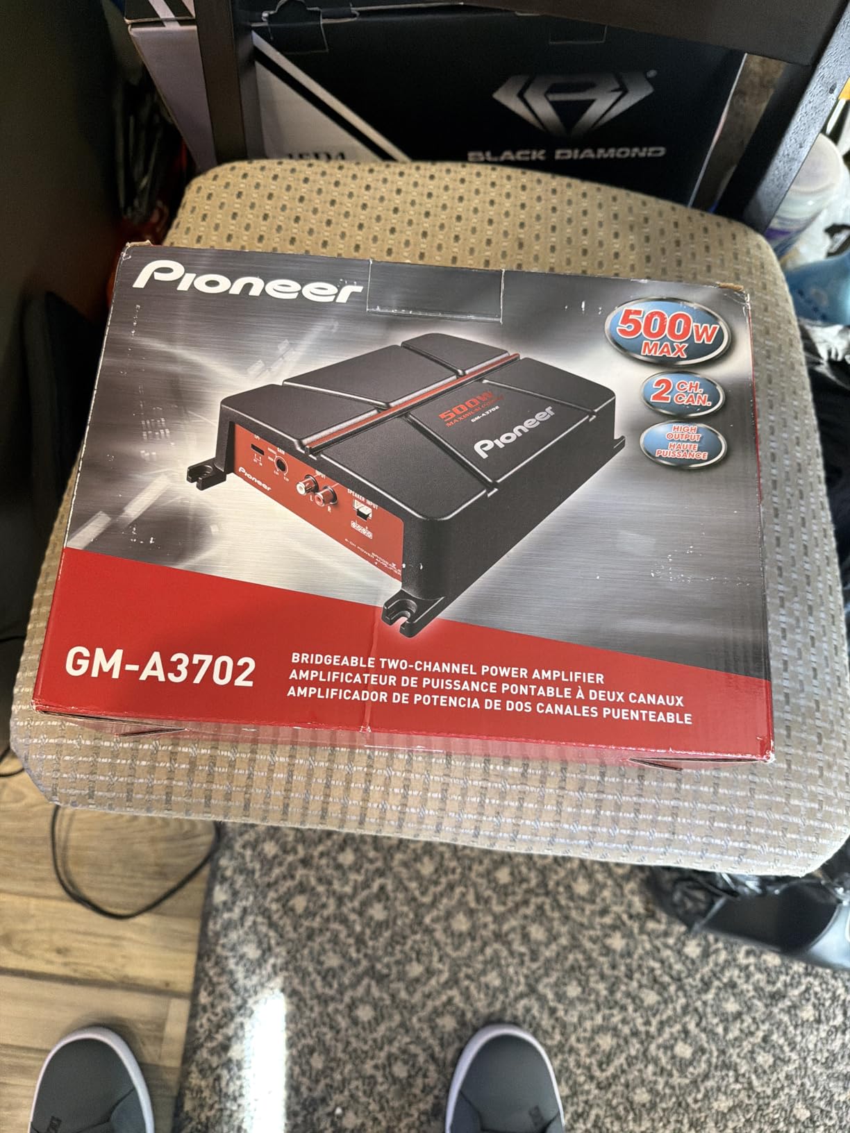 Pioneer GM-A6704 4-Channel Car Amplifier - 1000W Max, Class AB, Bridgeable Design, Bridgeable, High-/Low-Pass Filters customer photo 2