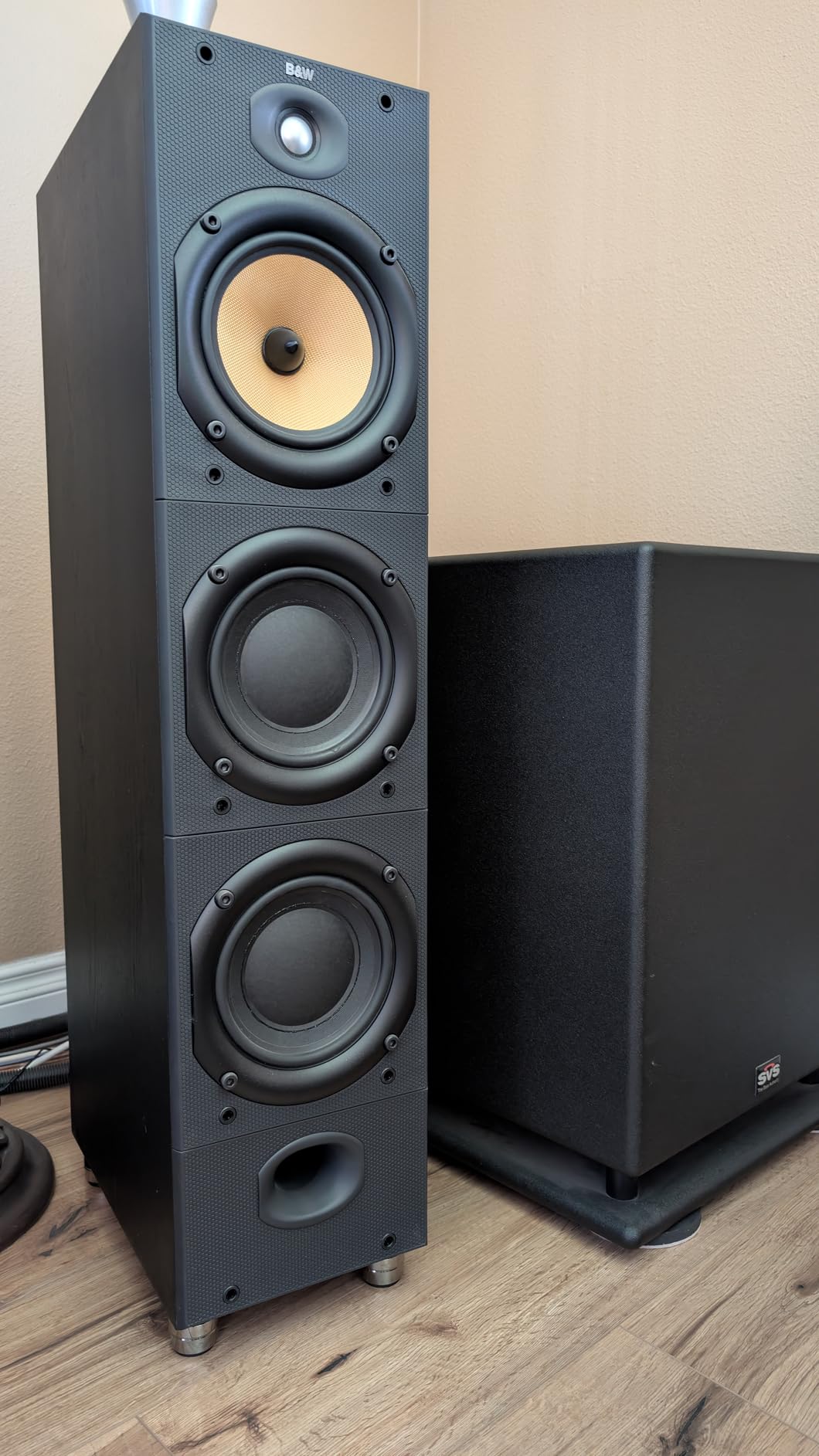IsoAcoustics Gaia Series Isolation Feet for Speakers & Subwoofers (Gaia III, 70 lb max) - Set of 4 customer photo 1
