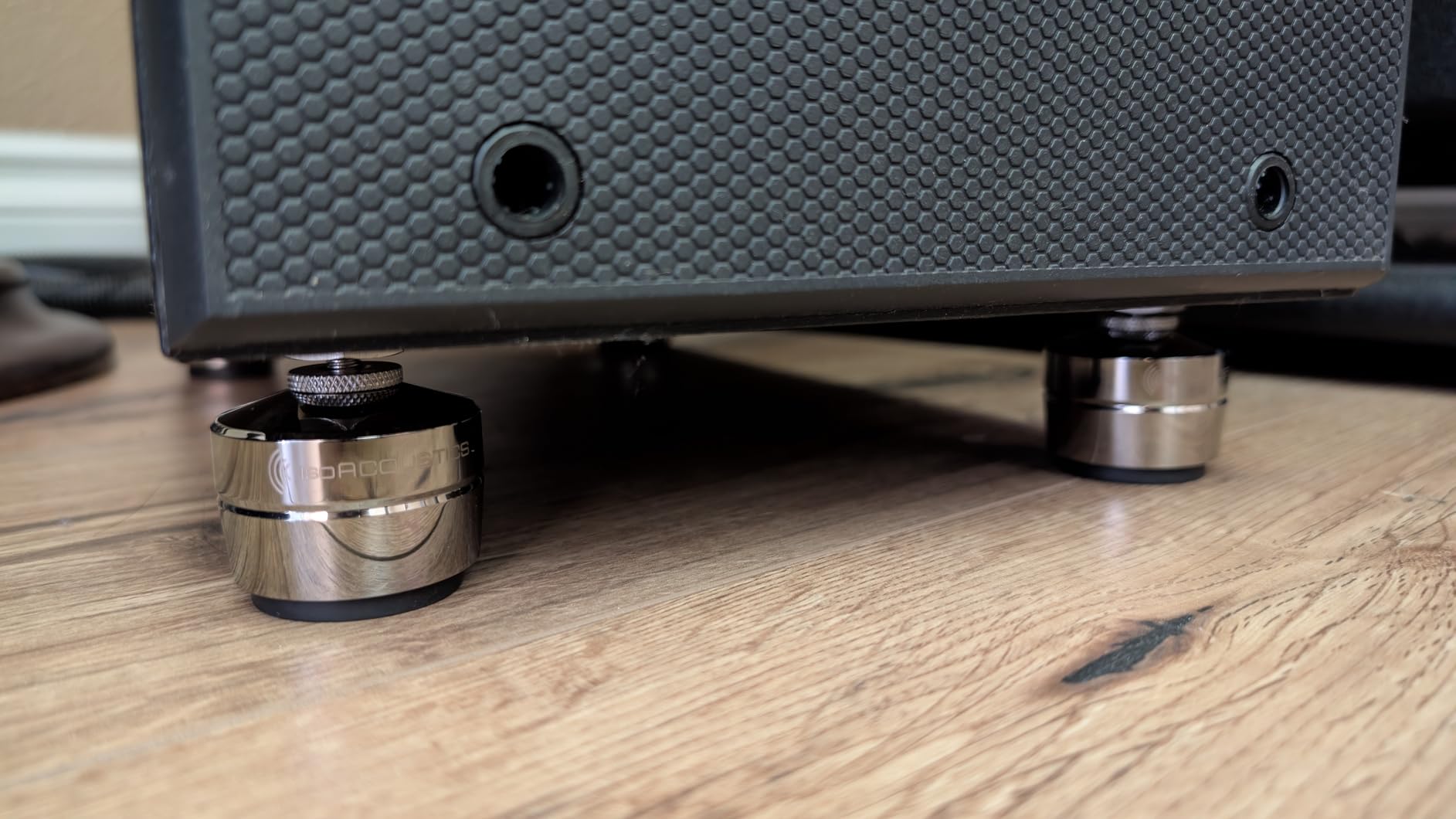 IsoAcoustics Gaia Series Isolation Feet for Speakers & Subwoofers (Gaia III, 70 lb max) - Set of 4 customer photo 2