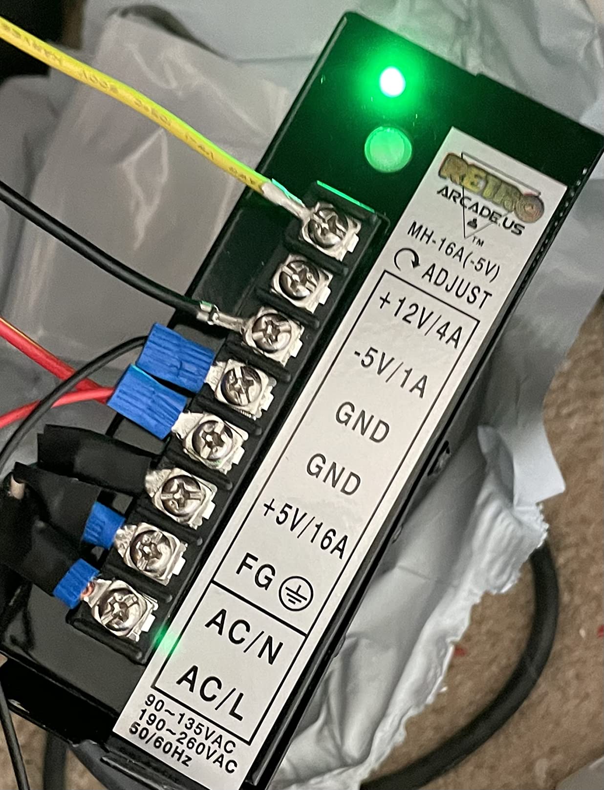 EG STARTS 5X 24mm Full Color LED Illuminated Push Button Built-in Switch 5V Buttons for Classic Arcade Joystick Games Mame Jamma Raspberry Pi & White customer photo 1