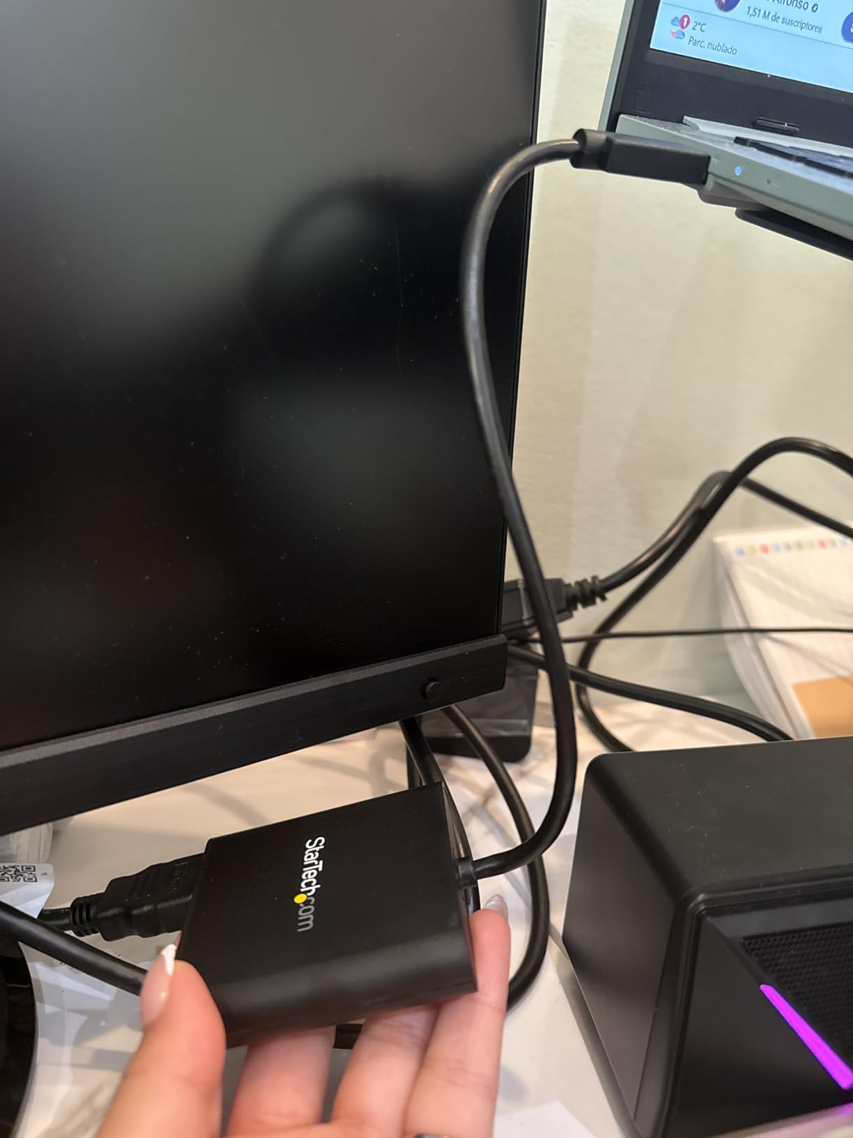 StarTech.com USB 3.0 to Dual HDMI Adapter, USB to 2x HDMI Monitor Converter for Windows, TAA (no support for macOS/ChromeOS/Linux) customer photo 1