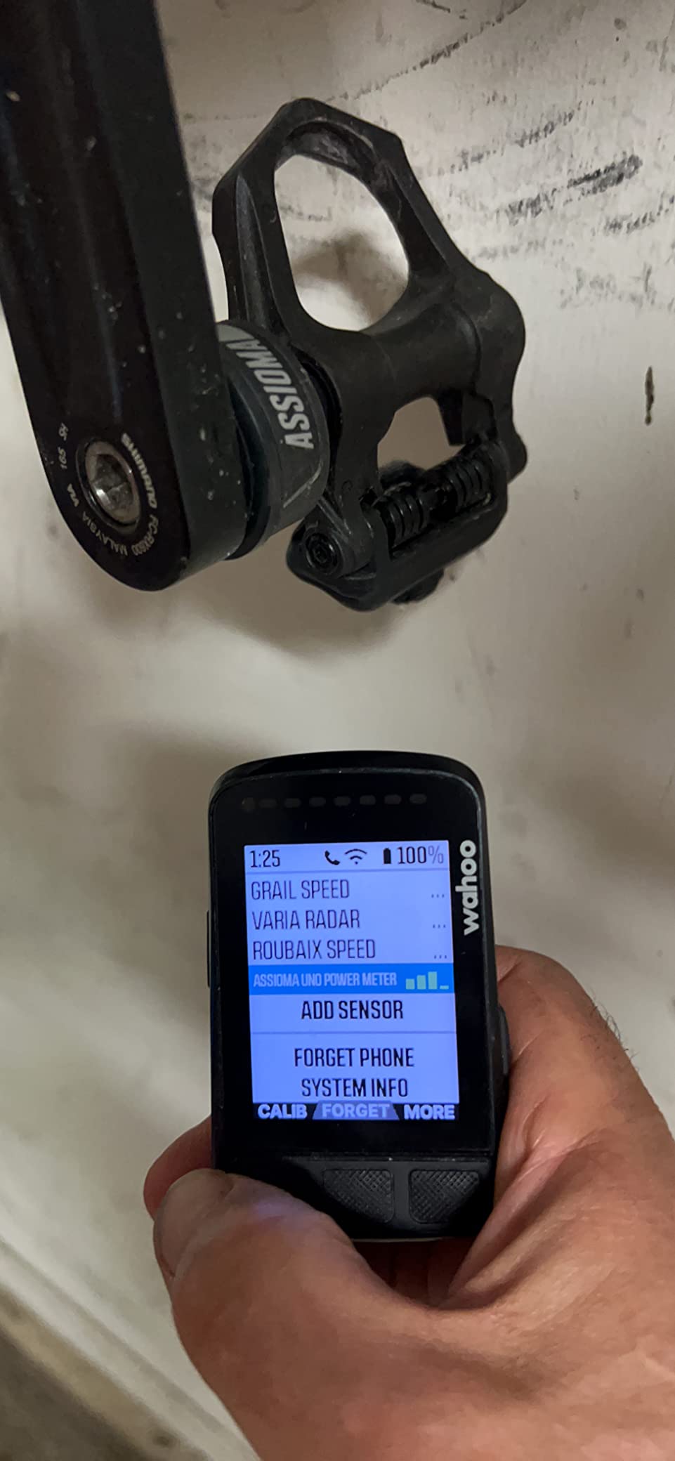 Favero Assioma Uno Power Meter Pedal - Single-Sensing Side Pedal Based Cycling Power Meter customer photo 1