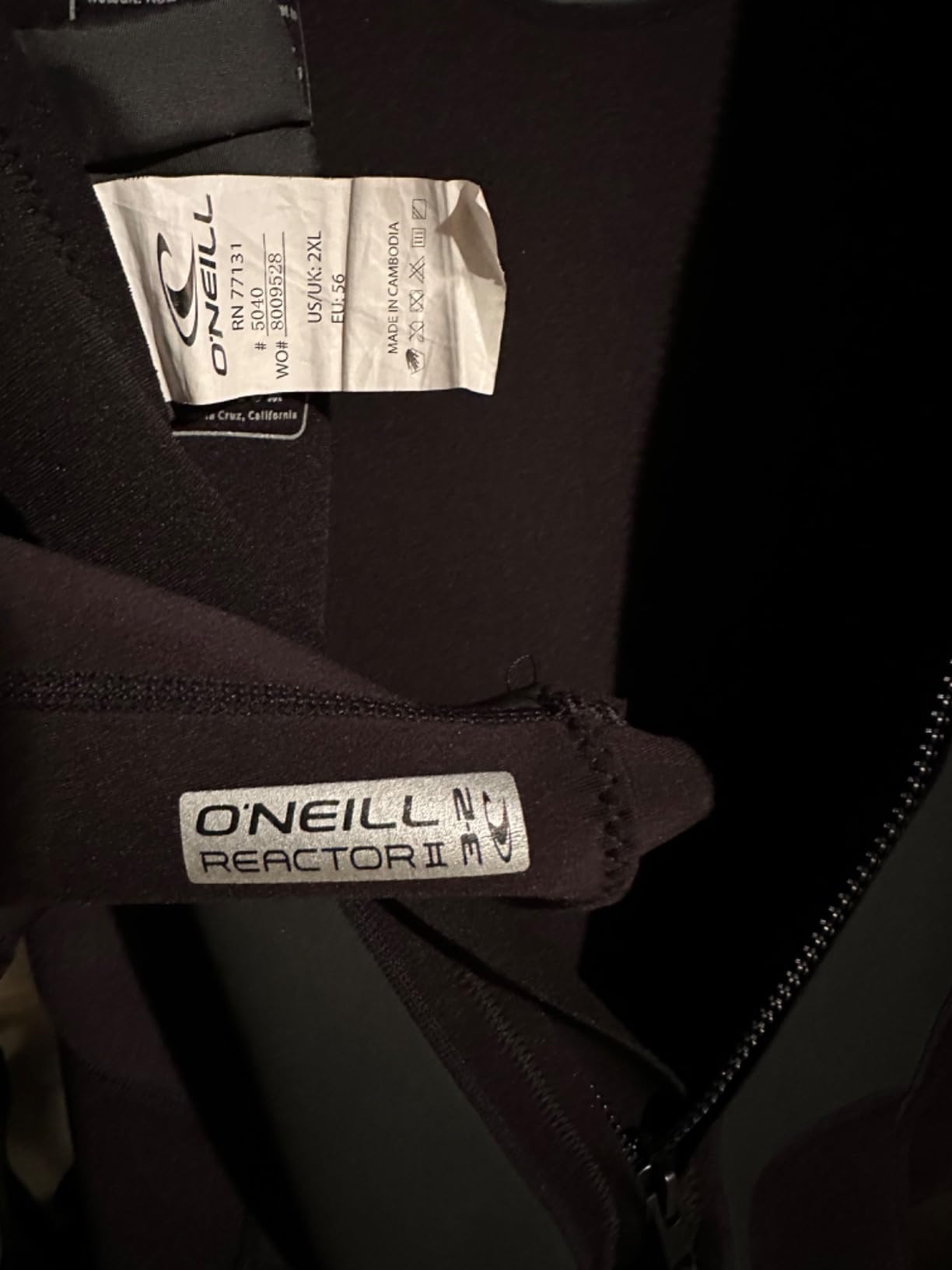O'Neill Men's Reactor-2 3:2mm Back Zip Full Wetsuit, Lightweight Warmth and Flexibility customer photo 1