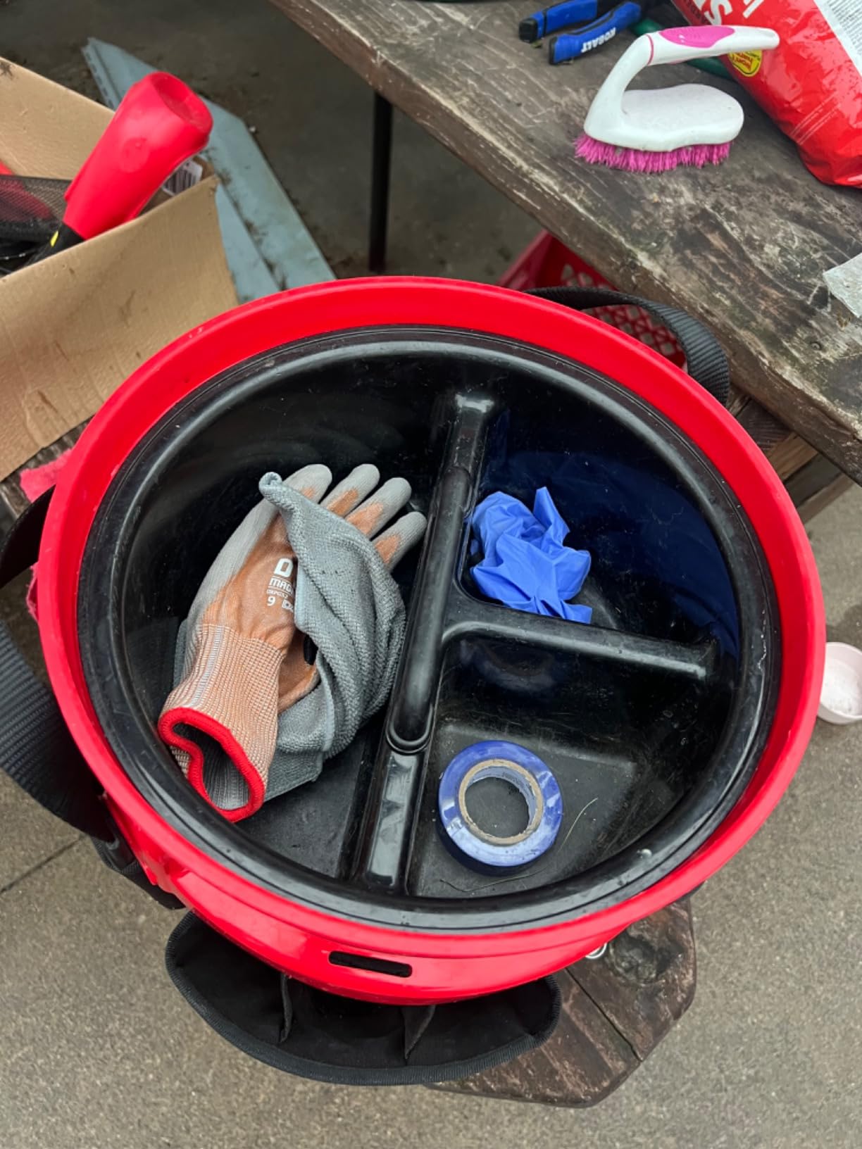 YETI LoadOut Bucket Caddy Accessory customer photo 2