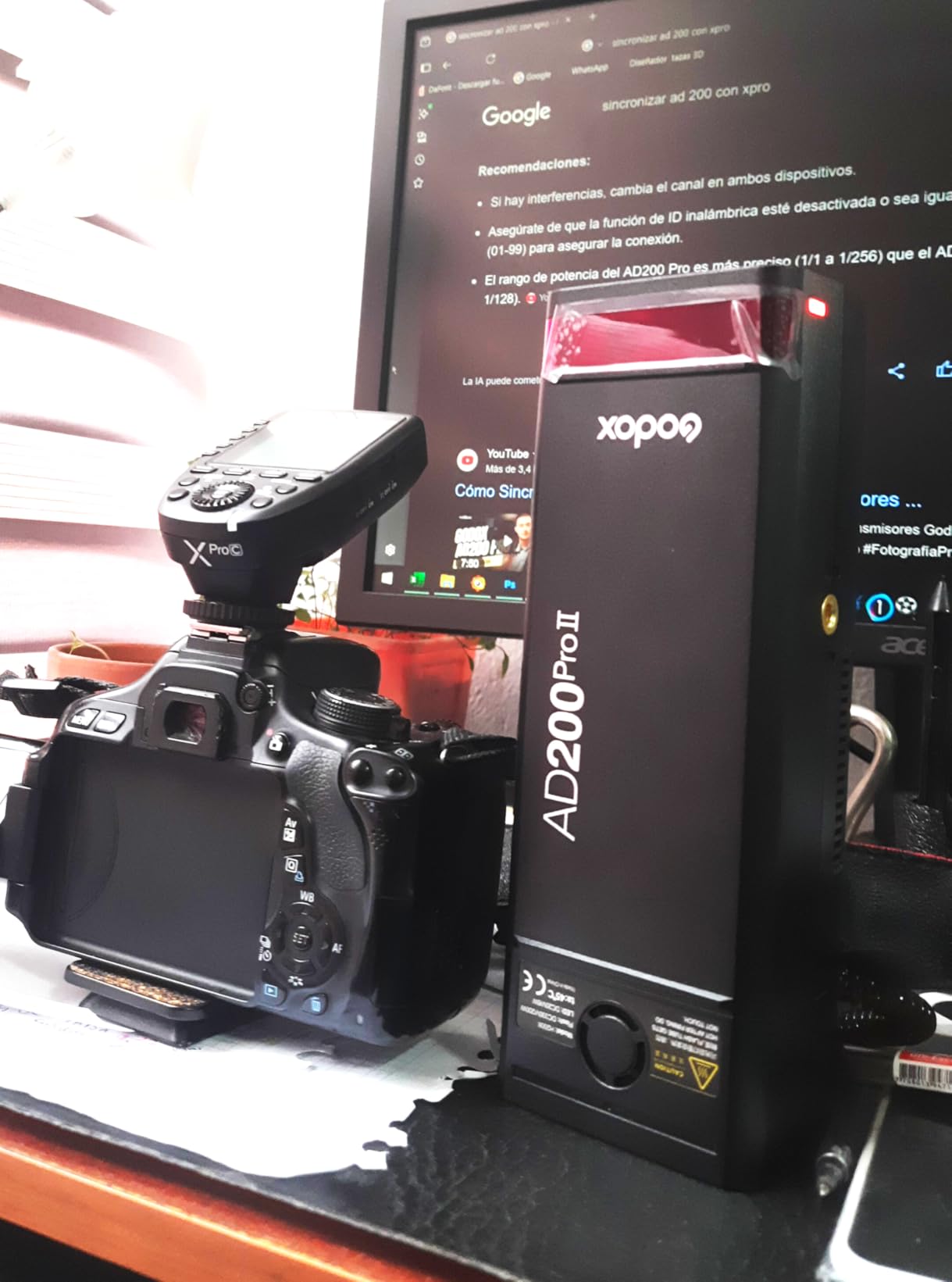Godox XproS Xpro-S TTL Wireless Flash Trigger for Sony, 1/8000s HSS TTL-Convert-Manual Function Large Screen Slanted Design 5 Dedicated Group Buttons 11 Customizable Functions (XProS for Sony) customer photo 1