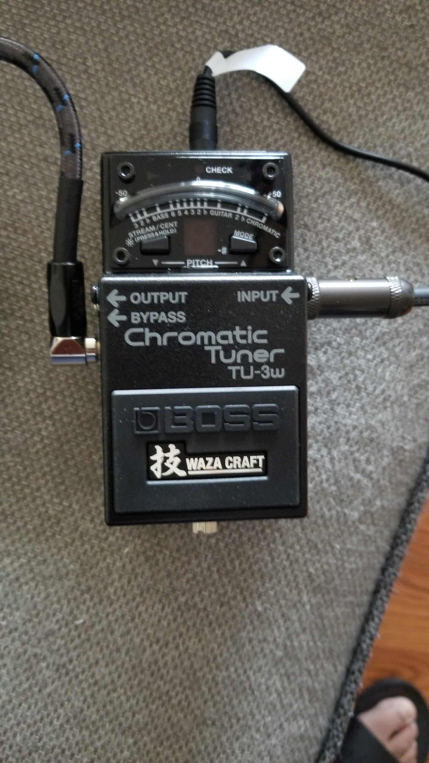 BOSS TU-3W Waza Craft Compact Chromatic Tuner | Enhanced with Waza Innovation & Craftsmanship customer photo 2