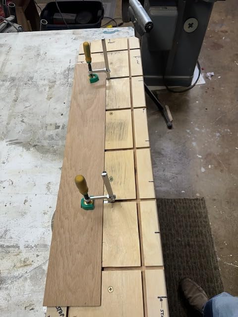 MICROJIG MatchFit Dovetail Clamps, Woodworking Track System Tools, DVC-538K2, 2-Pack customer photo 1