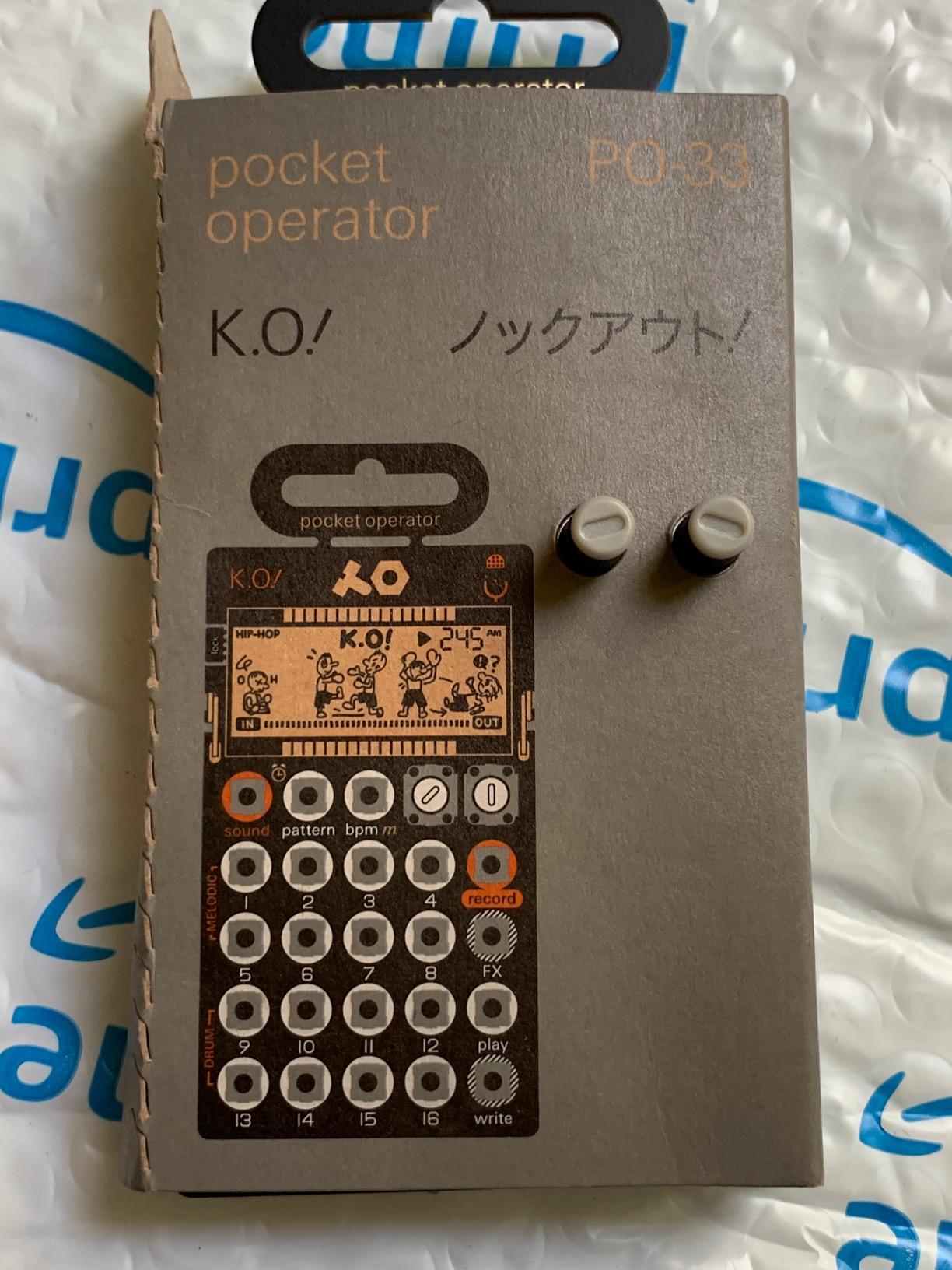Teenage Engineering Pocket Operator PO-33 K.O.! Micro Sampler and Drum Machine customer photo 2