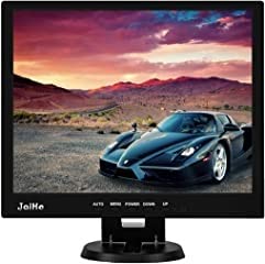 JaiHo 15 Inch LCD Monitor Display - 1024x768 Resolution HDMI PC Monitor Color Screen, Home Security Monitor with VGA/HDMI/BNC/AV/USB Earphone Input, Built-in Dual Speakers customer photo 2