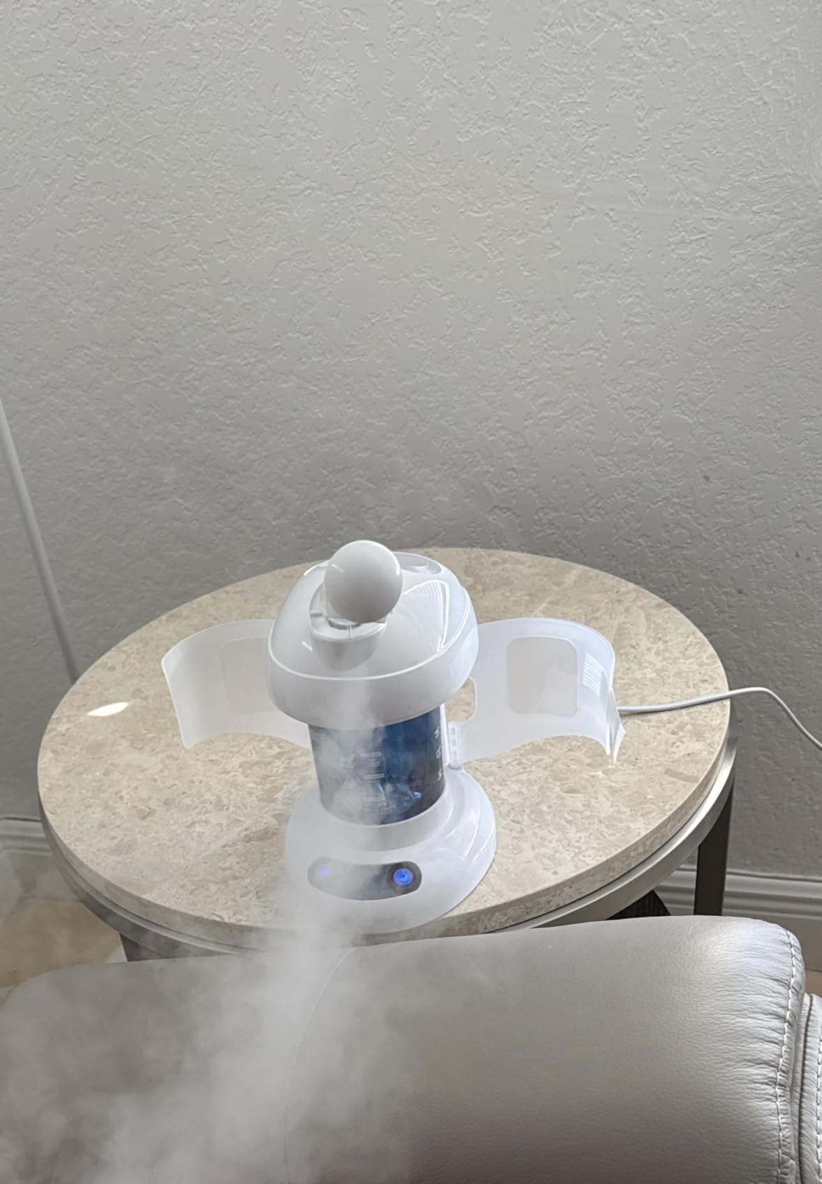Kingsteam Facial Steamer - Ozone Steamer with Extendable Arm - Professional Nano Ionic Facial Steamer for Deep Cleaning - Portable for Personal Care Use at Home or Salon customer photo 1