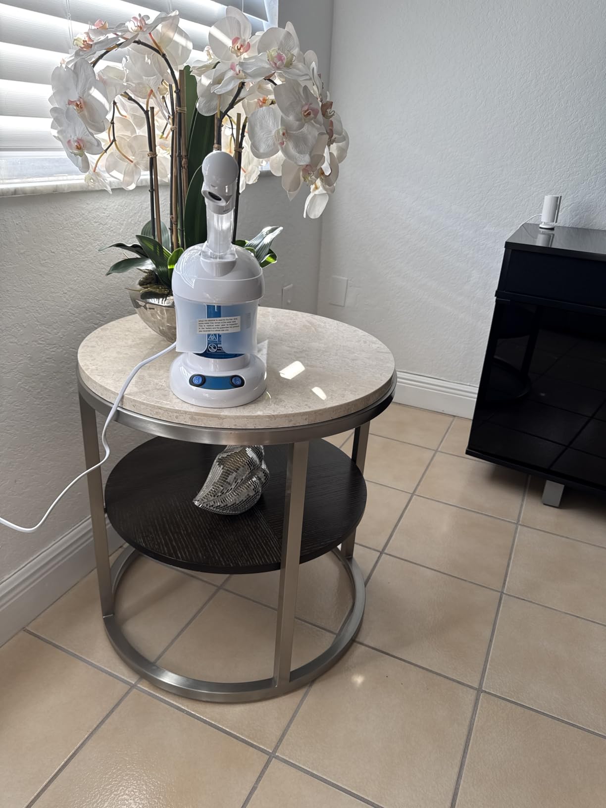 Kingsteam Facial Steamer - Ozone Steamer with Extendable Arm - Professional Nano Ionic Facial Steamer for Deep Cleaning - Portable for Personal Care Use at Home or Salon customer photo 2